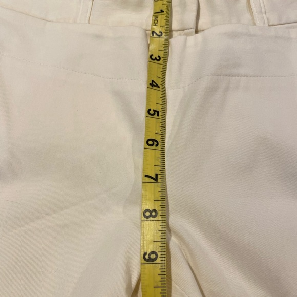 Holt Renfrew Women’s White Pinafore Snap Front Wide-Leg Pants Size 6 - Picture 9 of 13